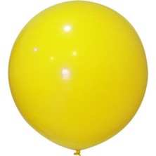 Eğlence Marketi 24 Inç Jumbo Balon 60 cm Çap Sarı