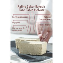 Bercekız Servet Şekerleme Rafine Şeker Ilavesiz Taze Tahin Helvası 3'lü Paket