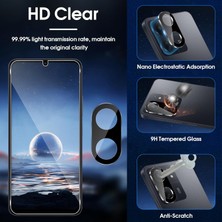 MTK Moveteck Xiaomi Redmi 13C Kamera Lens Koruyucu Cam +9h Temperli Ekran Koruyucu Cam Seti (Birer Adet)