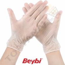 Beybi Vinil Pudrasız Muayene Eldiven Mdr - Koli (20 Paket)