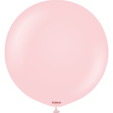 Eğlence Marketi 24 Inç 60 cm Makaron Jumbo Balon Makaron Pembe 1 Adet