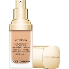 Dolce&gabbana Velvetskin 200 Cashmere 30 ml Natural Mat Fondöten