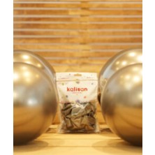 Eğlence Marketi 12 Inç Standart Boy Krom Balon Uzay Gri 50 Adet