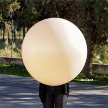 Eğlence Marketi 36 Inç 90 cm Makaron Jumbo Balon Somon 1 Adet