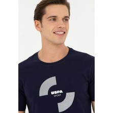 U.S. Polo Assn. U.s. Polo Assn.bisiklet Yaka Lacivert Erkek T-Shirt Yamo.