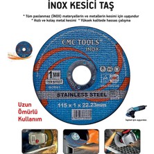 Nidage Inox Kesici Taş Spiral Taşı 115X1.0X22MM 10 Adet