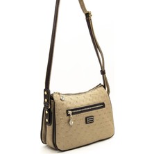 Silver Polo Silver  Polo Bronz - Kahve NV818 Kadın Çapraz Çanta