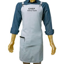 Mutfakta Moda Özel Mutfak Aşçı Önlüğü / Özel Su ve Leke Tutmaz Kumaş Profesyonel Master Chef Önlüğü