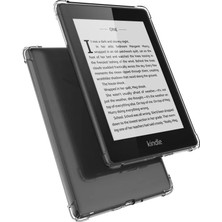 Amazon Kindle 6.8'' Paperwhite 5 E-Kitap Okuyucu Şeffaf Silikon Kılıf