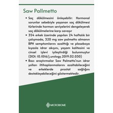 Microbiome Saw Palmetto 30 Tablet (600 Mg Cüce Palmiye Ektresi)