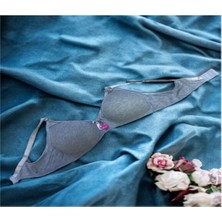 Ecem Balensiz Silikonlu Desteksiz  Düz Model Sütyen 009