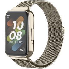 Voyo Galaxy Fit 3 Saat Kordonu Metal Hasır