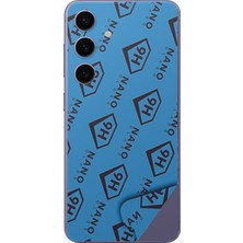 Caseart Samsung Galaxy S24 Nano Arka Koruyucu Kırılmaz Esnek Cam