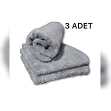 MCK Plus (3 Adet) Oto Havlu Microfiber Kurulama ve Cilalama Bezi 40*40