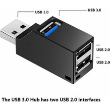 Ancheyn USB Hub 3 Port USB 3.0 ve USB 2.0 Çoklayıcı Switch 4422