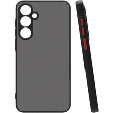 Pilanix Samsung Galaxy A35 Kılıf Silikon Kenarlı Kamera Korumalı Buzlu Hux Kapak