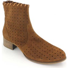 Venüs 1810614Y Deliki Yazlık Topuklu Deri Kadın Bot