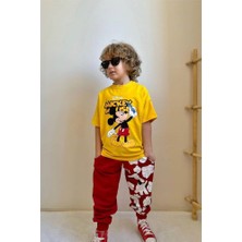 Diamondstar Karekter Baskılı Mevsimlik 3/10 Yaş Eşofman Takım