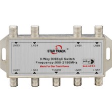 Mag 5-2050 Mhz 1/8 Uydu Anten Dağıtıcı  Çoğaltıcı Çoklayıcı Diseqc Switch