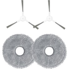 Mija Xiaomi Omni 2 Yedek Set 2 Yan Fırça 2 Mop Bezi