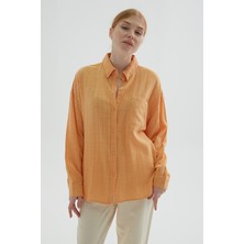 Fashion Friends 24y0245k1 Kadın Uzun Kollu Gömlek