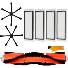 Mija Xiaomi Vacuum Mop 2c (XMSTJQR2C / STYTJ03ZHM) Siyah 8 Parça Yedek Set