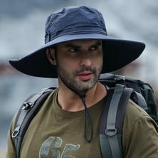 Rupen Kraft Ultra Geniş Terekli Tam Güneş Korumalı Profesyonel Kamp Şapkası Outdoor Şapka