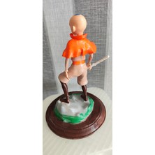 3D HAPPY Avatar Son Hava Bükücü Aang Boyalı Figür 15 cm