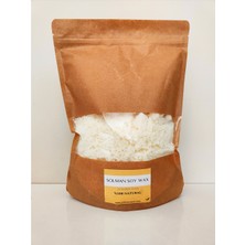 Solman %100 Natural Soy Wax Pul Şeklinde Flake Vegan Organik Soya Wax Doğal Kokulu Mum Yapma Malzemesi 5 kg