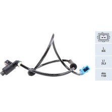 Ölmez ABS KABLOSU ÖN P 206 1.4 1.6 16V