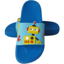 Gezer Çocuk Robot Desen Çocuk Terlik