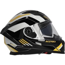 Acerbis X-Way Graphıc Kask Siyah Sarı