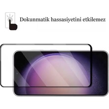 CepStok Samsung Galaxy S23 Fe Kırılmaz Cam 5d Tam Kaplayan 9h Temperli Ekran Koruyucu