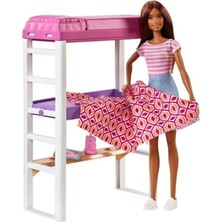 Barbie Orjinal Bebek ve Oda Setleri DVX51 FXG52