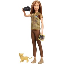 Barbie Nat Geo Bebekleri-Foto Muhabiri GDM44-GDM46