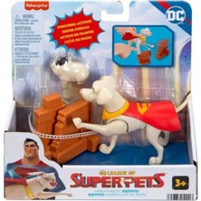 Mattel Dc Imaginext Krypto HGL08 HGL12 Lisanslı Ürün