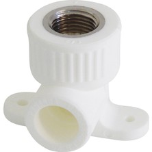 Kalde Pprc Dişi Batarya Bağlantısı / 3 Delik (Kulaklı Dişi Dirsek)  - Polipropilen Pipe Fittings  - 20-1/2"  - 1 Adet