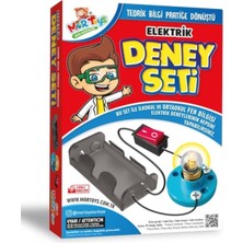 Mor Toys Mortoys 3' Lü Deney Seti, Elektrik, Motor, Solar Motor Deney Setleri