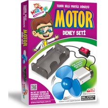 Mor Toys Mortoys 3' Lü Deney Seti, Elektrik, Motor, Solar Motor Deney Setleri