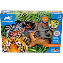 Vardem Oyuncak SH-D5901 Kutulu 12 Parça Vahşi Hayvan Seti - Vardem Oyuncak