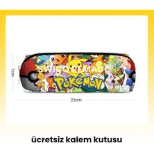 Iccl Karikatür Pokemon Kalem Kutulu Ilkokul Çantası - Çok Renkli (Yurt Dışından)