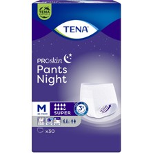 Tena Proskin Pants Night Medium Orta Beden Gece Için Süper Emici Külot 30 Lu Paket - 7322541214733