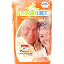 Freshlife Belbantlı Islaklık Göstergeli Large Hasta Bezi 7'li