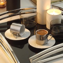 Kütahya Porselen Rüya 4 Parça 2 Kişilik Kahve Takımı 10916