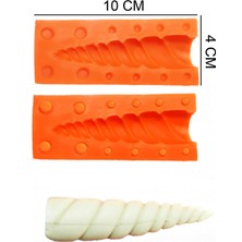 Butedo Unicorn Boynuz Silikon Şeker Hamuru, Sabun, Mum Kalıp