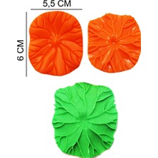Butedo Damarlı Çiçek Silikon Şeker Hamuru, Sabun, Mum Kalıp