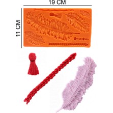 Butedo Tüyler Silikon Şeker Hamuru, Sabun, Mum Kalıp