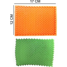 Butedo Desen Silikon Şeker Hamuru, Sabun, Mum Kalıp