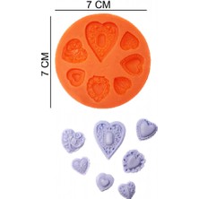 Butedo Kalpler Silikon Şeker Hamuru, Sabun, Mum Kalıp