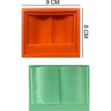 Butedo Kitap Silikon Şeker Hamuru, Sabun, Mum Kalıp